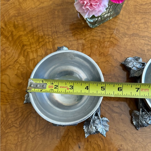 Set of 2 silver bowls - Picture 5 of 5